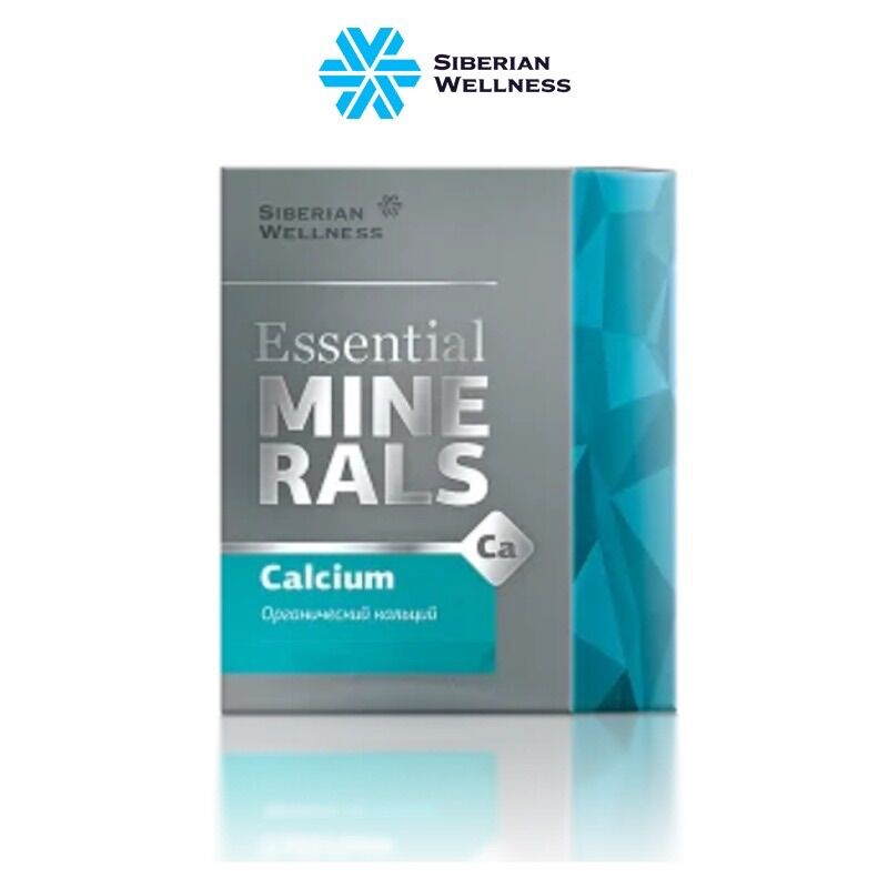 [Canxi Siberi] Canxi Hữu cơ - Siberian Wellness - 60 viên