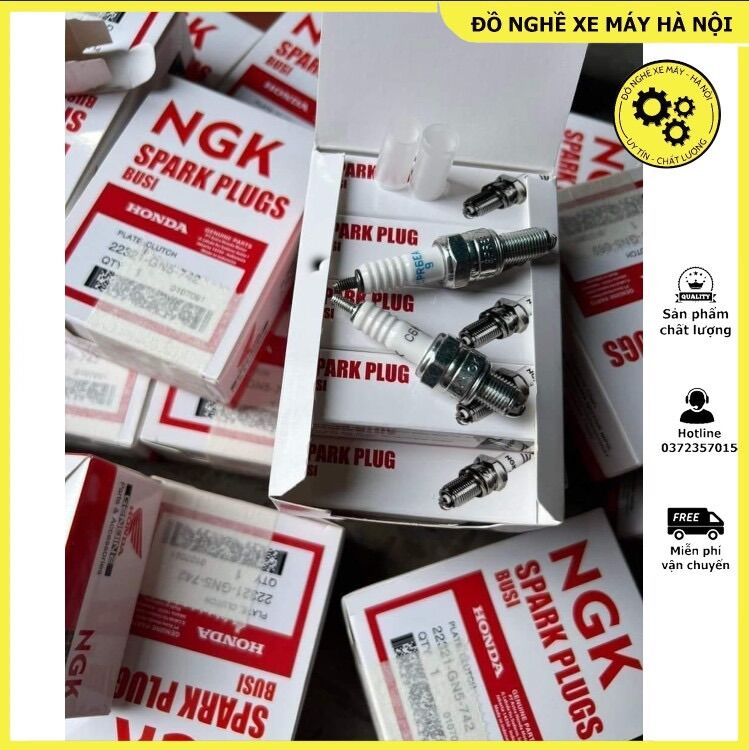 Bugi xe máy ngk indo - bugi chính hãng được nhập khẩu từ indonesia, lắp đặt được cho nhiều loại xe