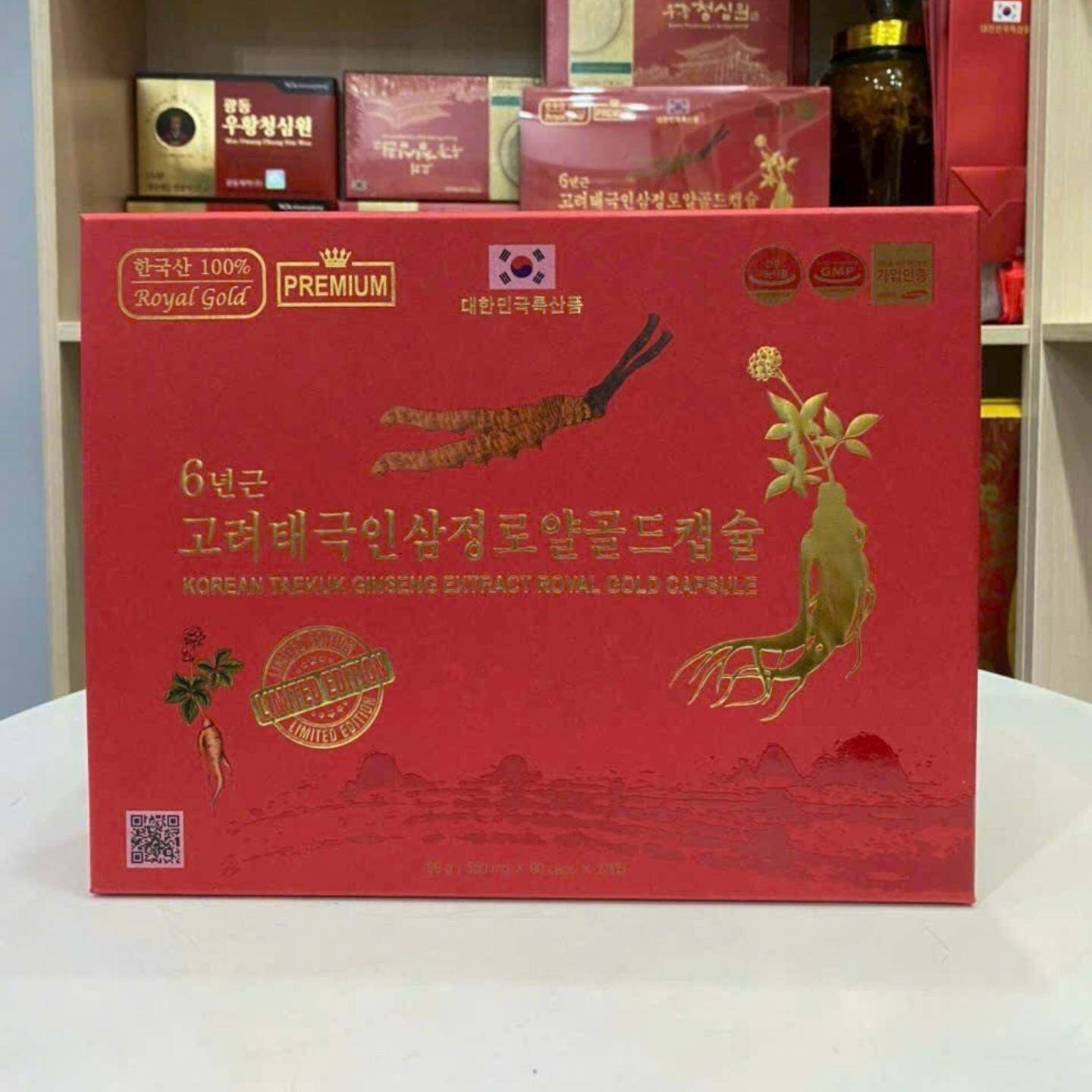 Viên Thiên Sâm Đông Trùng Hạ Thảo Nội Địa Hàn Quốc Hộp 180 Viên