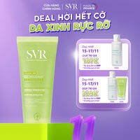 Gel rửa mặt không có xà phòng, làm sạch, loại bỏ tế bào da chết SVR SEBIACLEAR GEL MOUSSANT 200ml