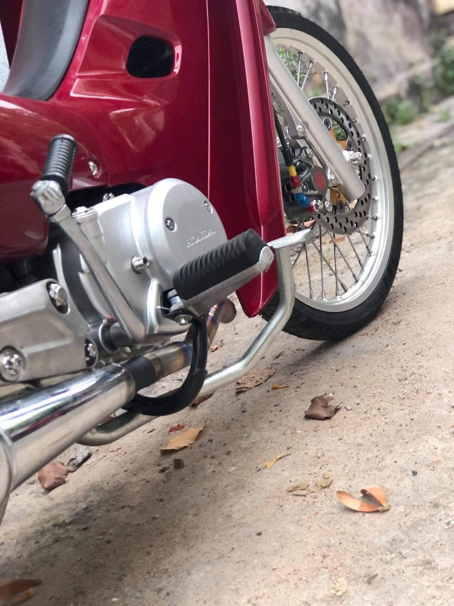 [HCM]Gác chân máy xếp các dòng xe số honda