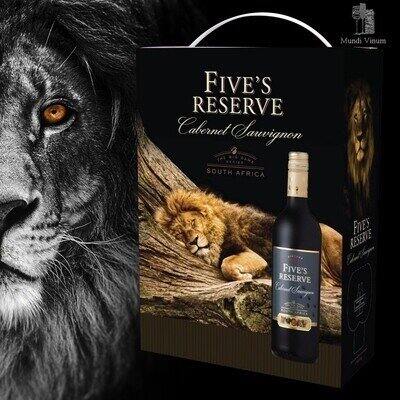 Vang Bịch Nam Phi Five's Reserve Nhập Khẩu