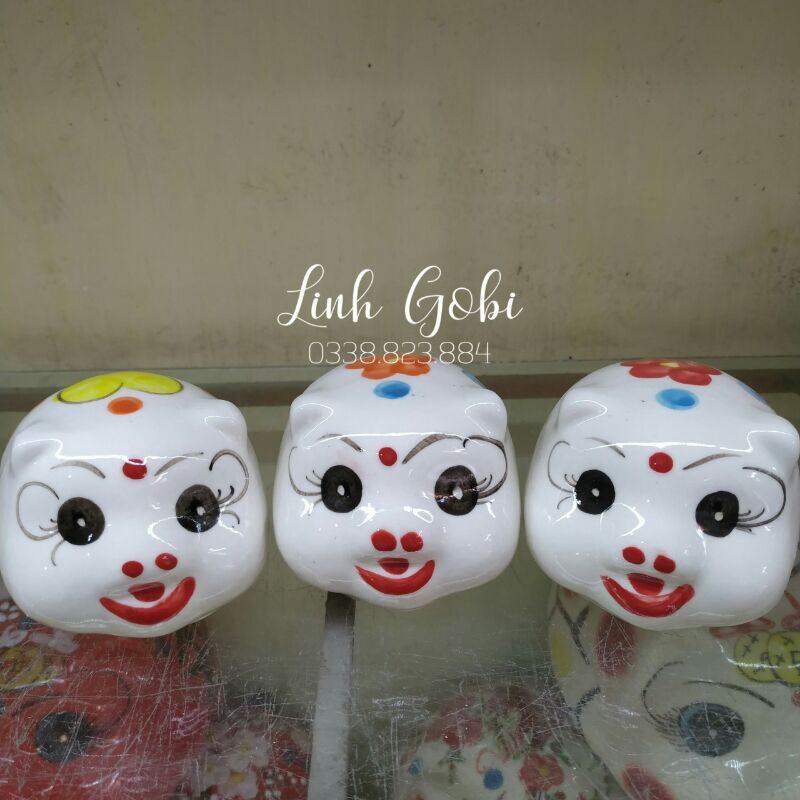 Lợn sứ , heo sứ mini 8cm