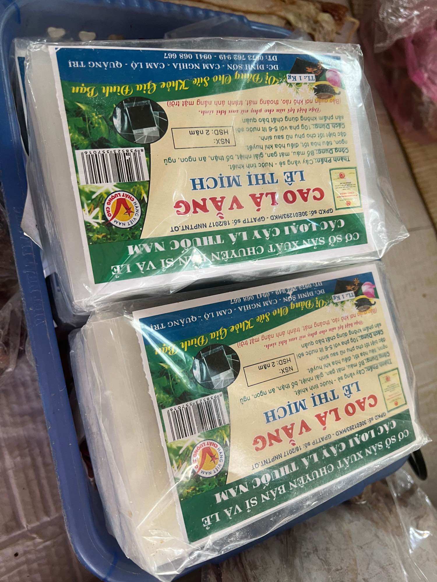 Cao lá vằng quảng trị (1kg)