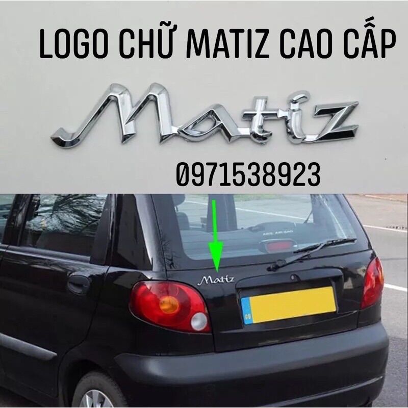 Logo chữ matiz cao cấp giá rẻ