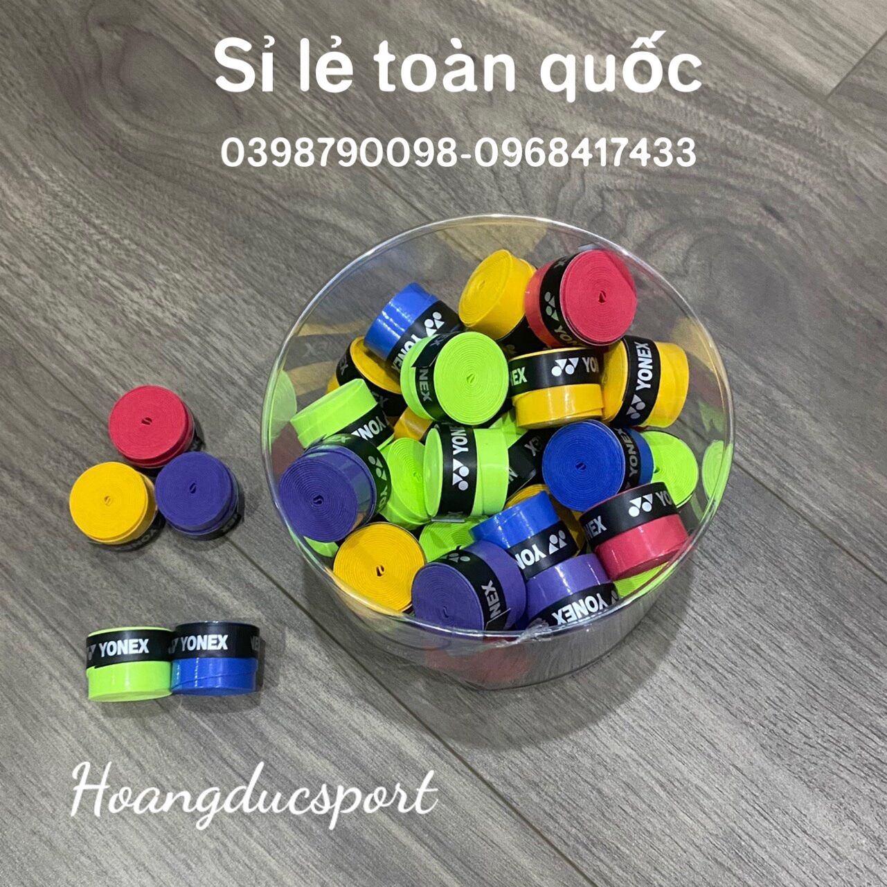 Combo 10 cuốn cán vợt yonex siêu bền đẹp