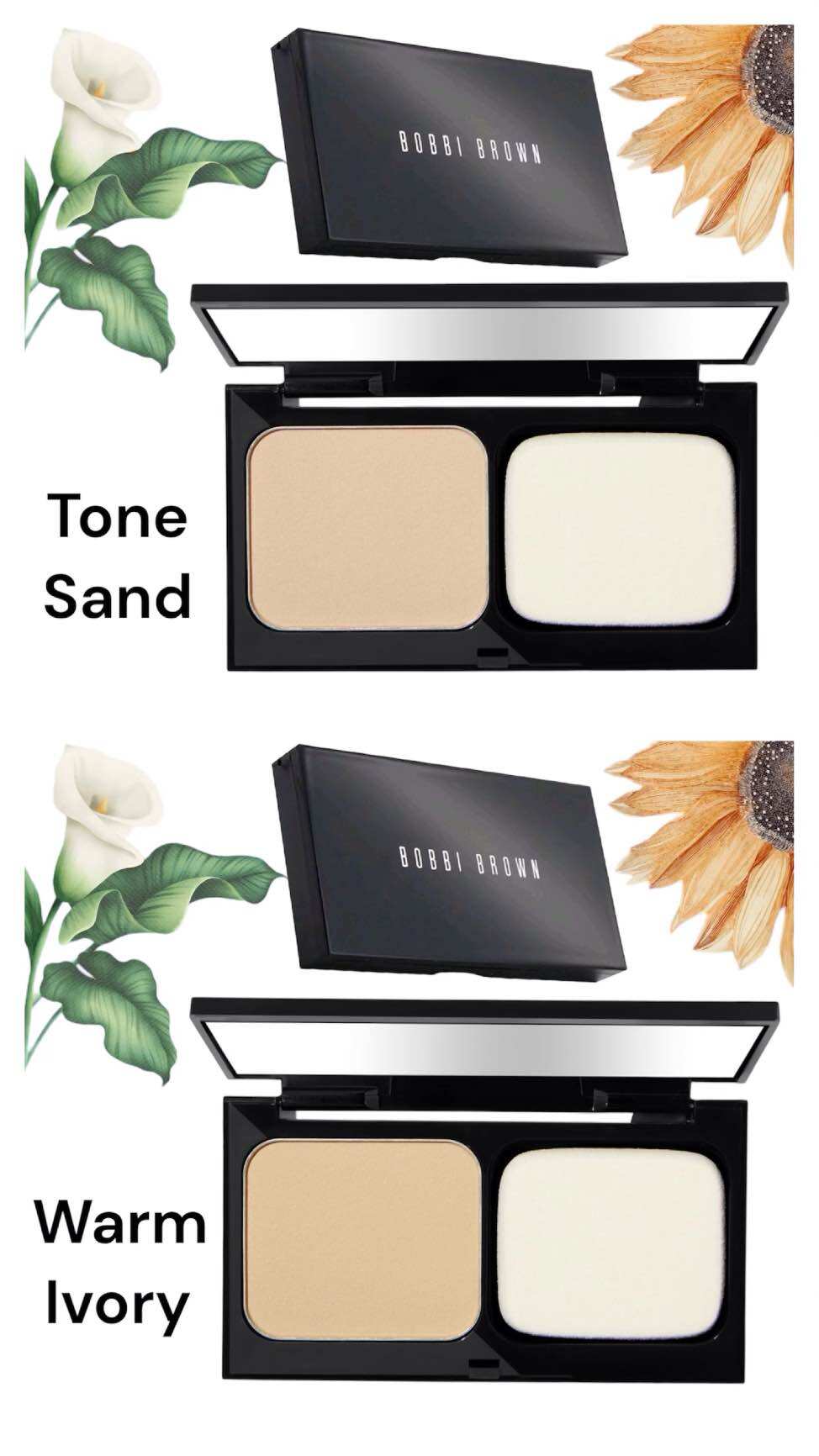 Phấn phủ nén cao cấp L-a-n-c-o-m-e và Bobbi