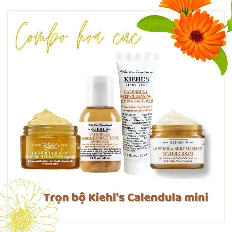Set Dưỡng Da Hoa Cúc Mini Kiehl’s Calendula