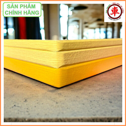 Bàn cờ gỗ MDF hai mặt: cờ tướng và cờ vây.