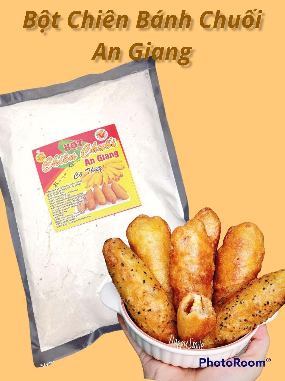 Bột Chiên Bánh Chuối An Giang Chuẩn Vị đơn giản dễ làm gói 500