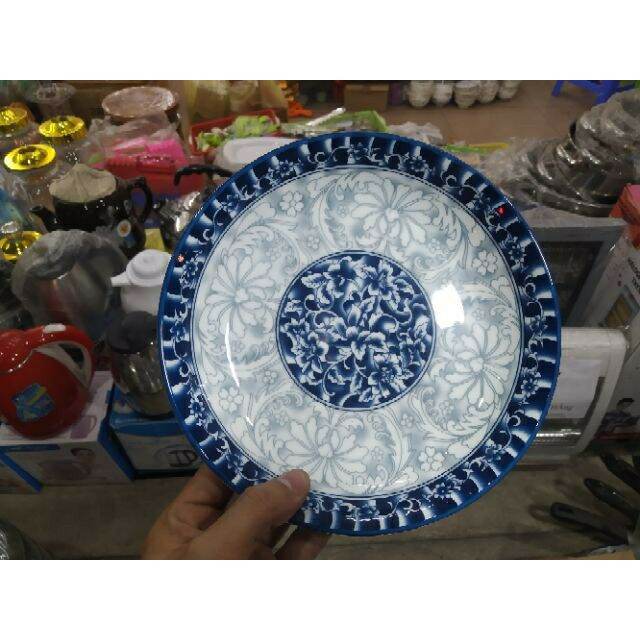 Bộ Bát Đĩa vân cổ Bát Tràng 18 món cao cấp