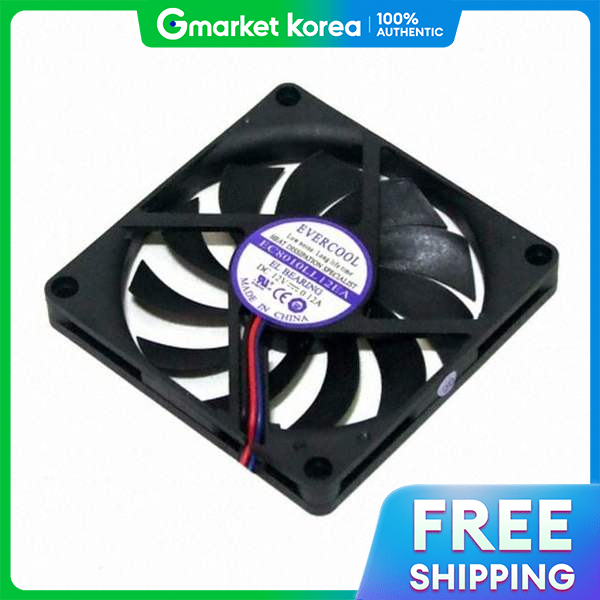Quạt Tản Nhiệt Evercool Ec8010Ll12Ea-3P (80mm / 10t / Fluid / 3P) Giá 552,000 Đồng*Miễn phí vận chuyển