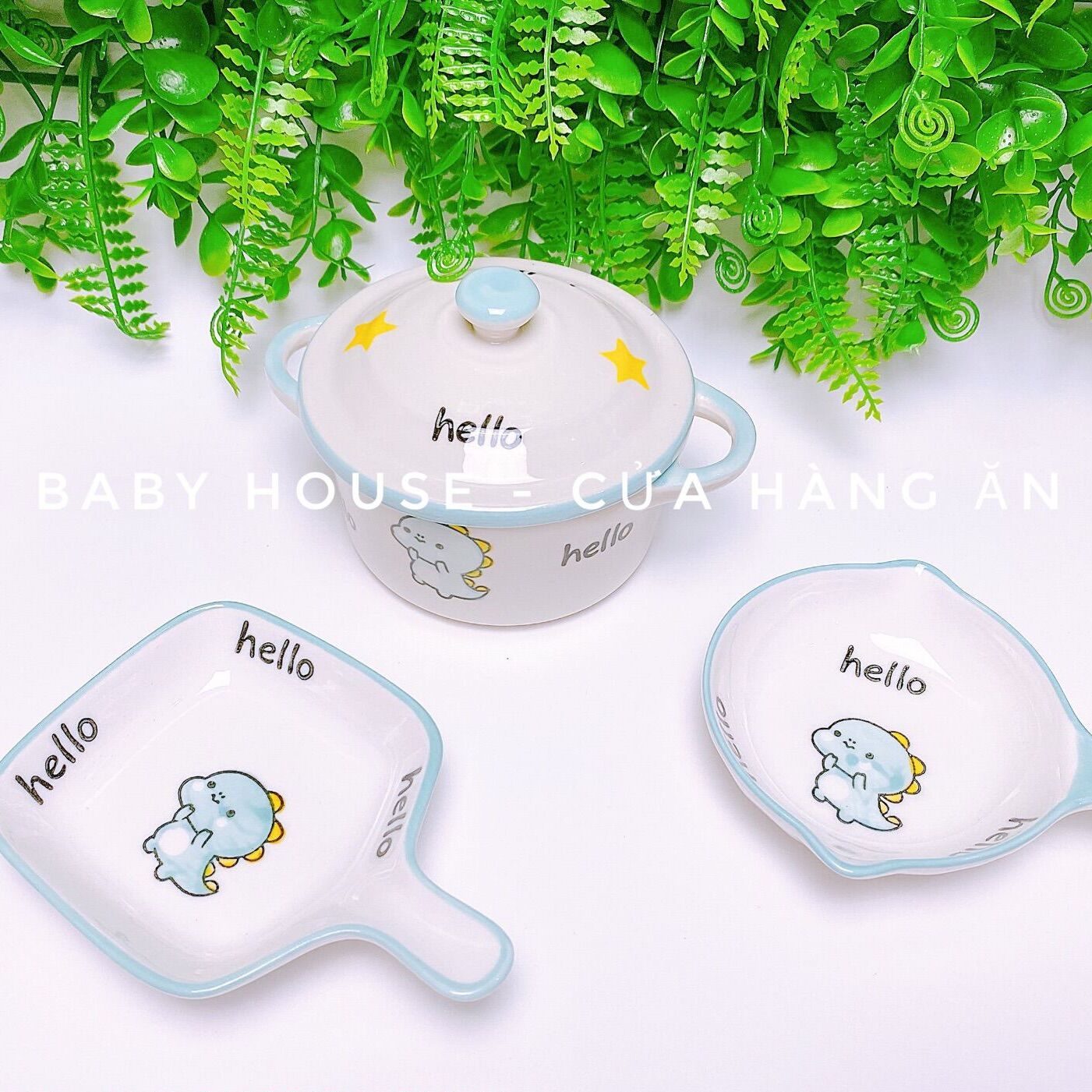 Chén ăn dặm/ bát sứ cho bé ăn dặm