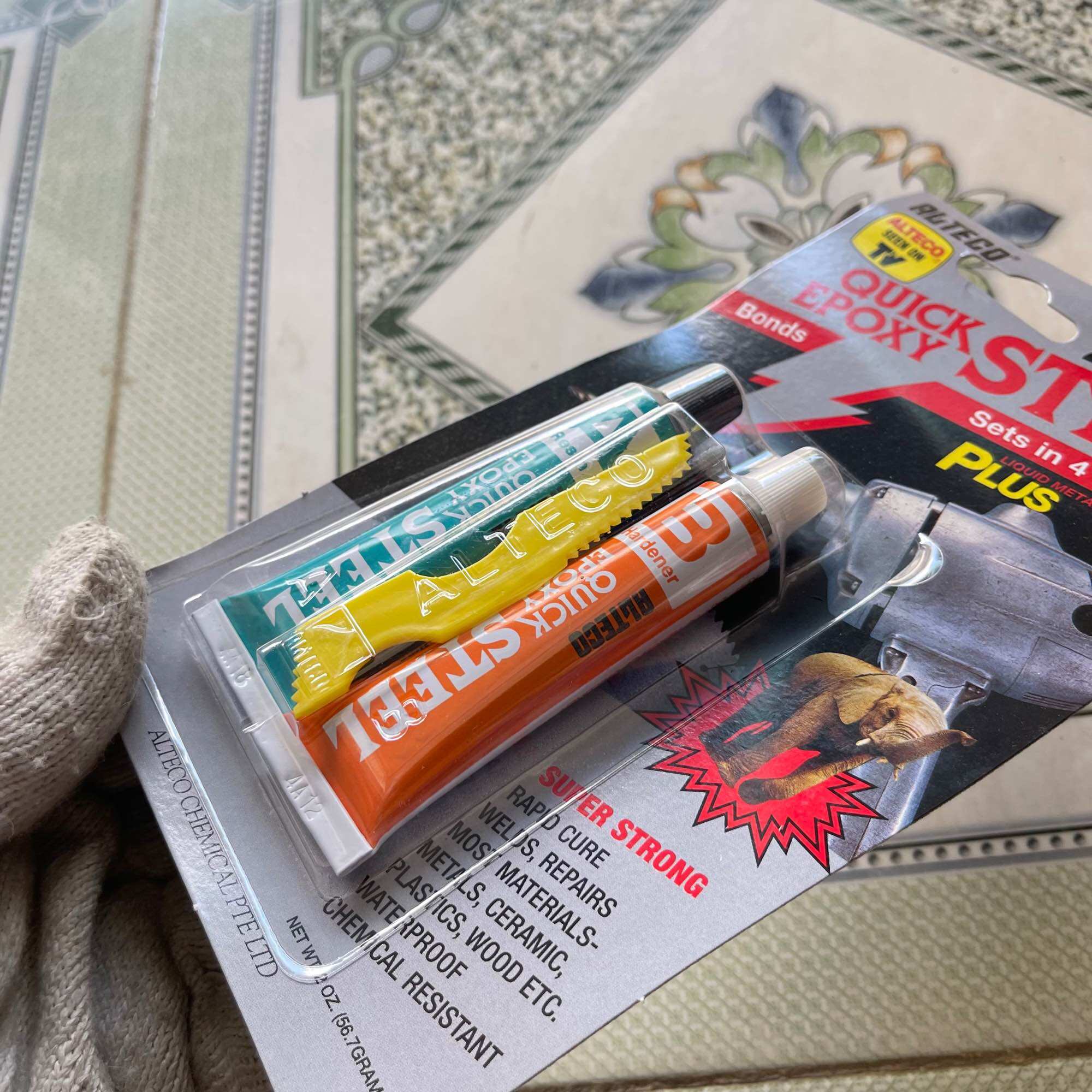 Keo dán AB đa năng quick epoxy thái lan 56,7gram