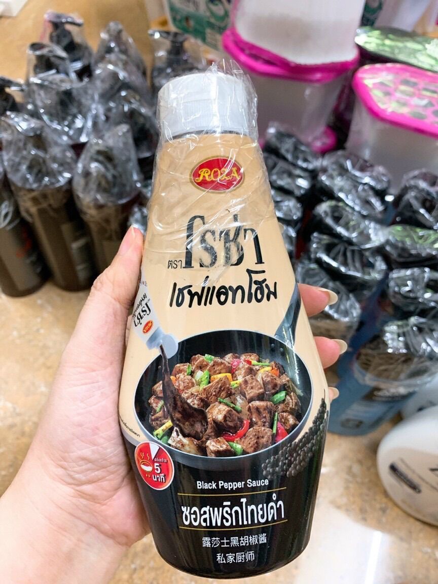 SỐT BÒ TIÊU ĐEN SIAM- THÁI LAN