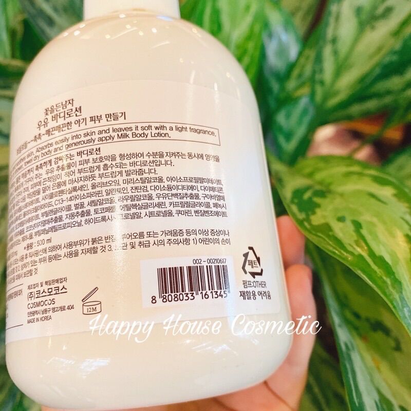 Sữa dưỡng thể milk body lotion Hàn Quốc