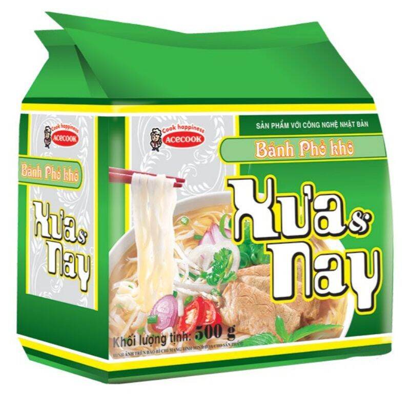 1 Thùng Bánh Phở Khô Xưa & Nay (10 gói x 500gr)