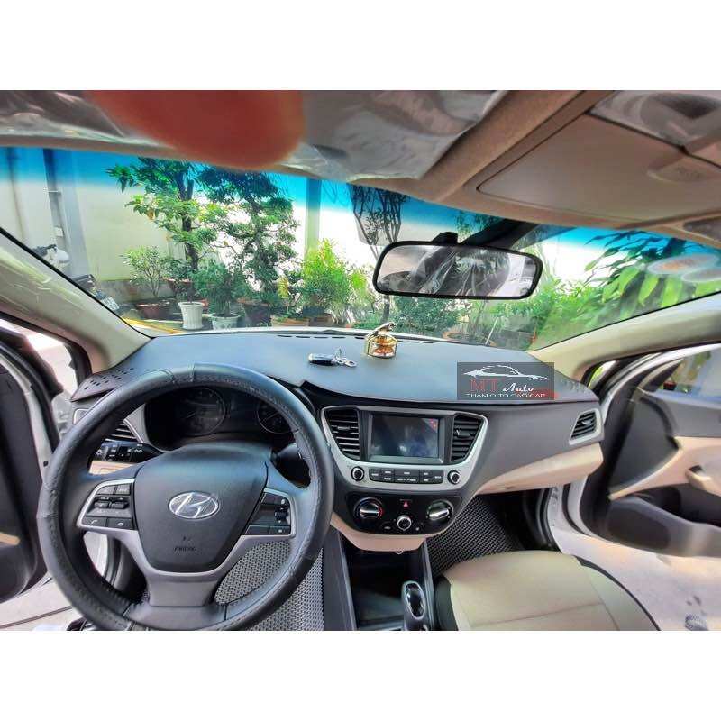 Lông thú thảm taplo hyundai accent 2018 - 2023