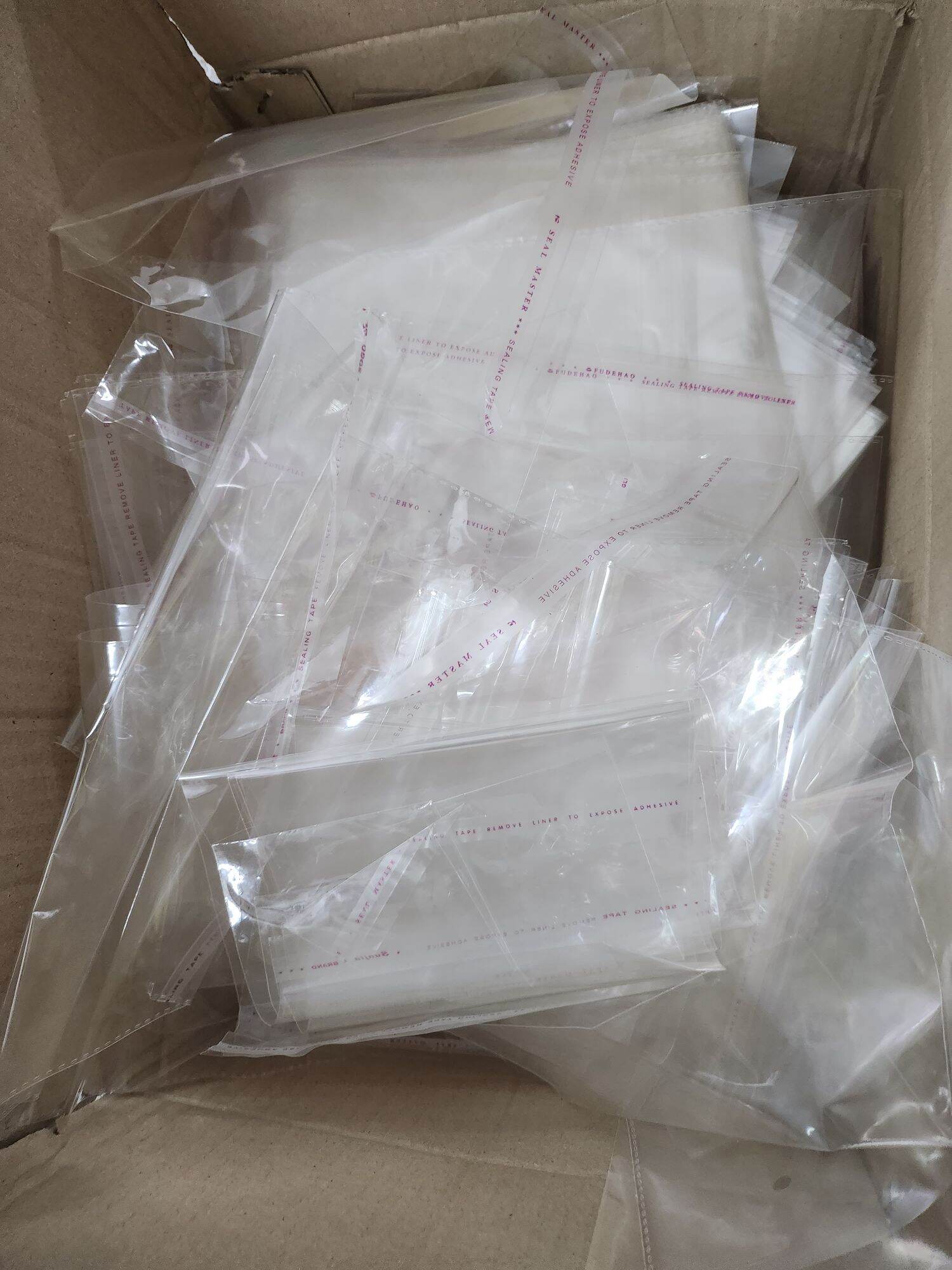 Set 50 túi BỌC TRUYỆN (TÚI OPP) có dán miệng