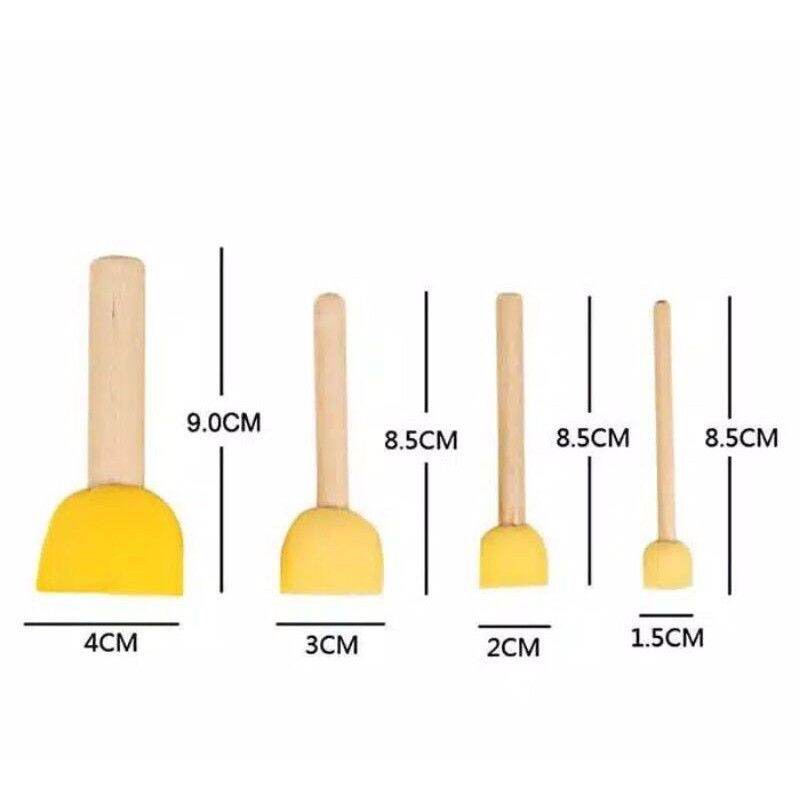 Bộ 5 dụng cụ chấm màu vẽ tranh cho bé
