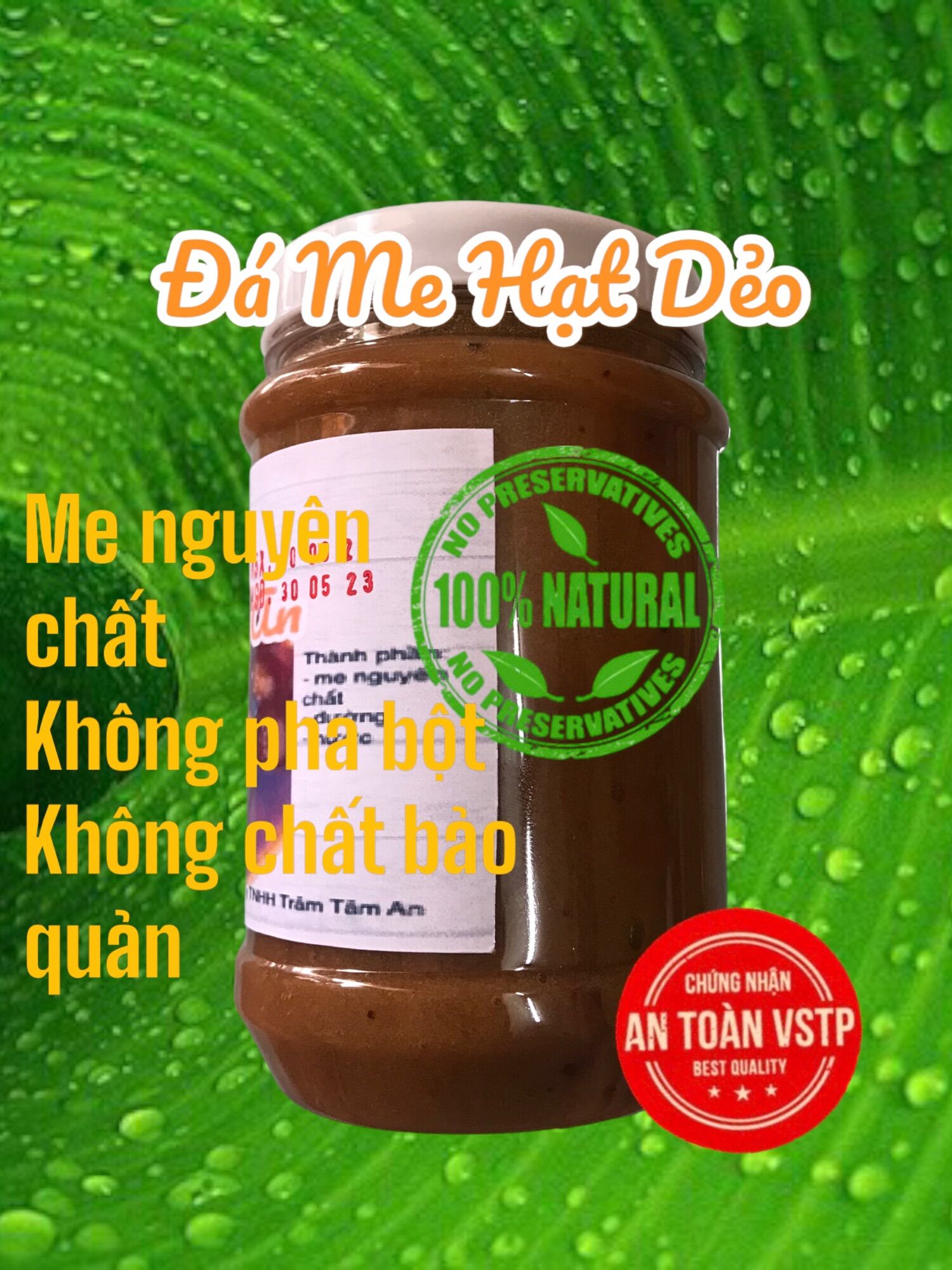 Đá Me Hạt dẻo 500g ( tặng kèm 100g đậu phộng)