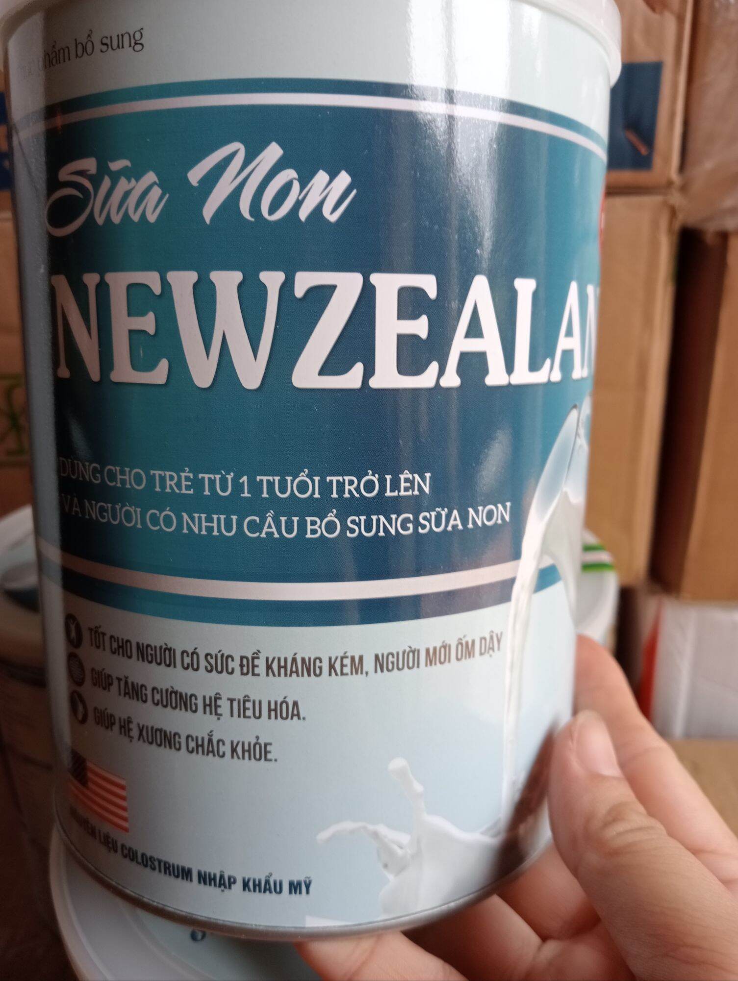 Sữa non NEW ZEALAND 900g bổ sung dinh dưỡng tăng cường sức đề kháng