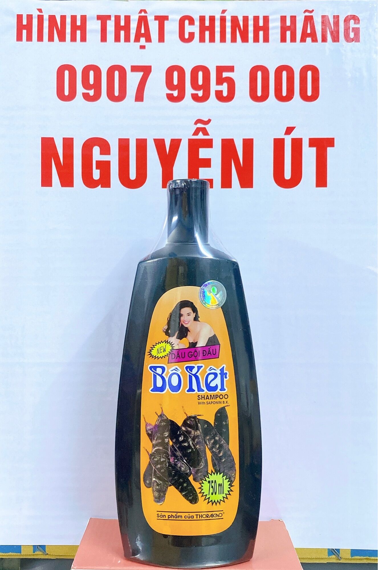 [HCM]dầu gội bồ kết thorakao 750ml