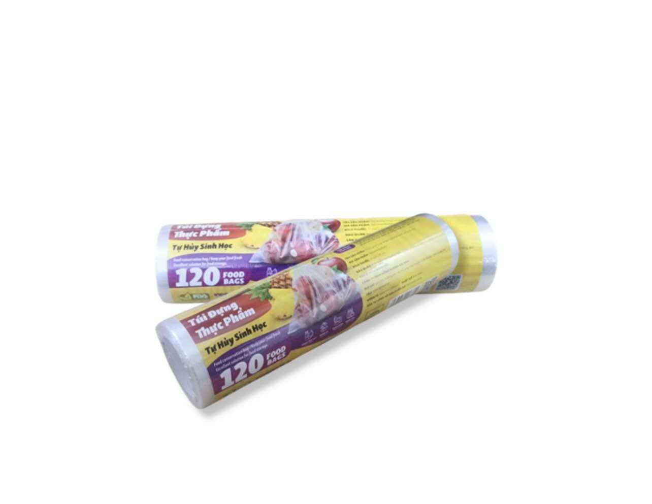 [HÌNH THẬT ] Túi đựng thực phẩm tự hủy sinh học Laspalm đủ size