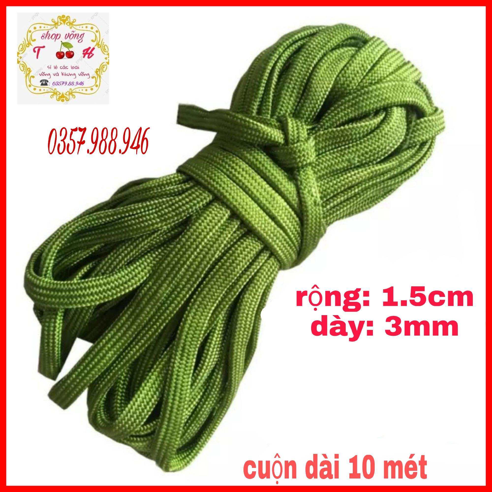 Dây Dù Cột Đầu Võng Dài 10 mét