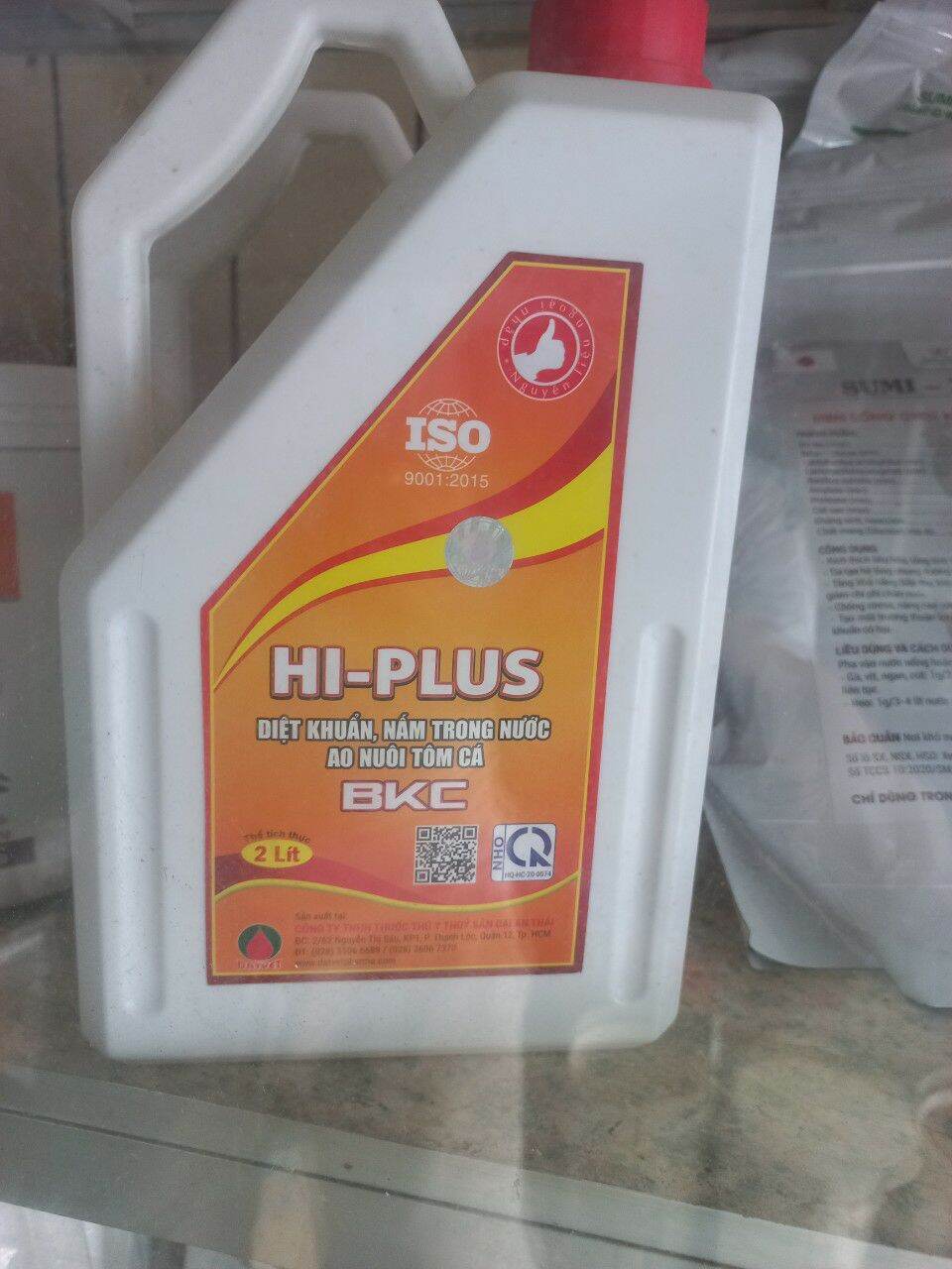 Bkc 2l sát khuẩn