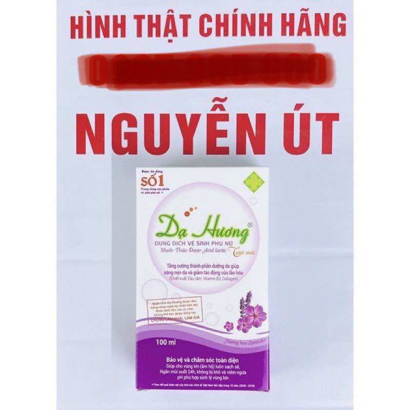 dạ hương dung dịch vệ sinh phụ nữ 100ml