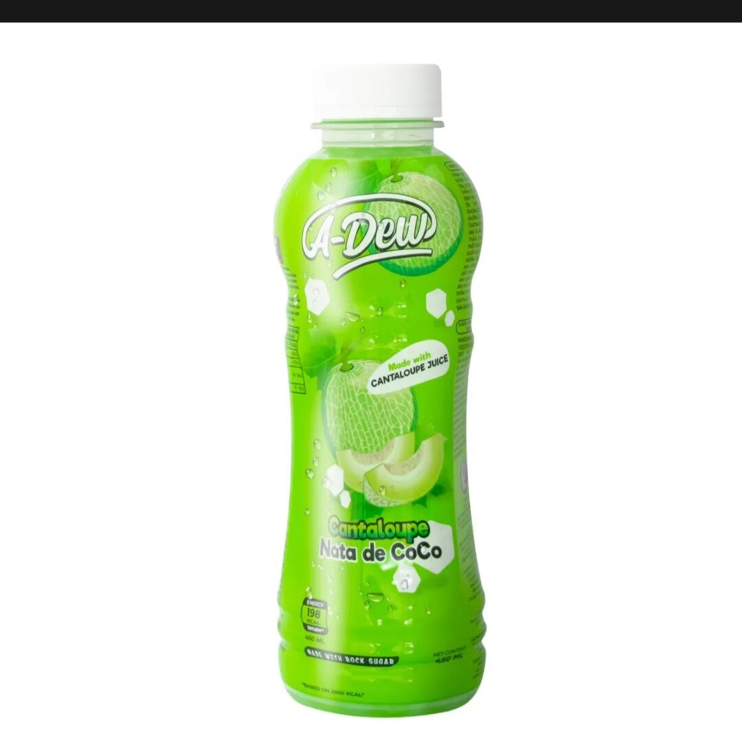 Nước uống dưa lưới thạch dừa A-DEW 450ml (lốc 6) siêu ngon