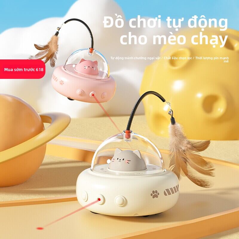 NIANXU | Smart Self-Entertainment Cat Teaser 电动逗猫棒 - Thương hiệu NIANXU Giá 423,000 Đồng*Miễn phí vận chuyển