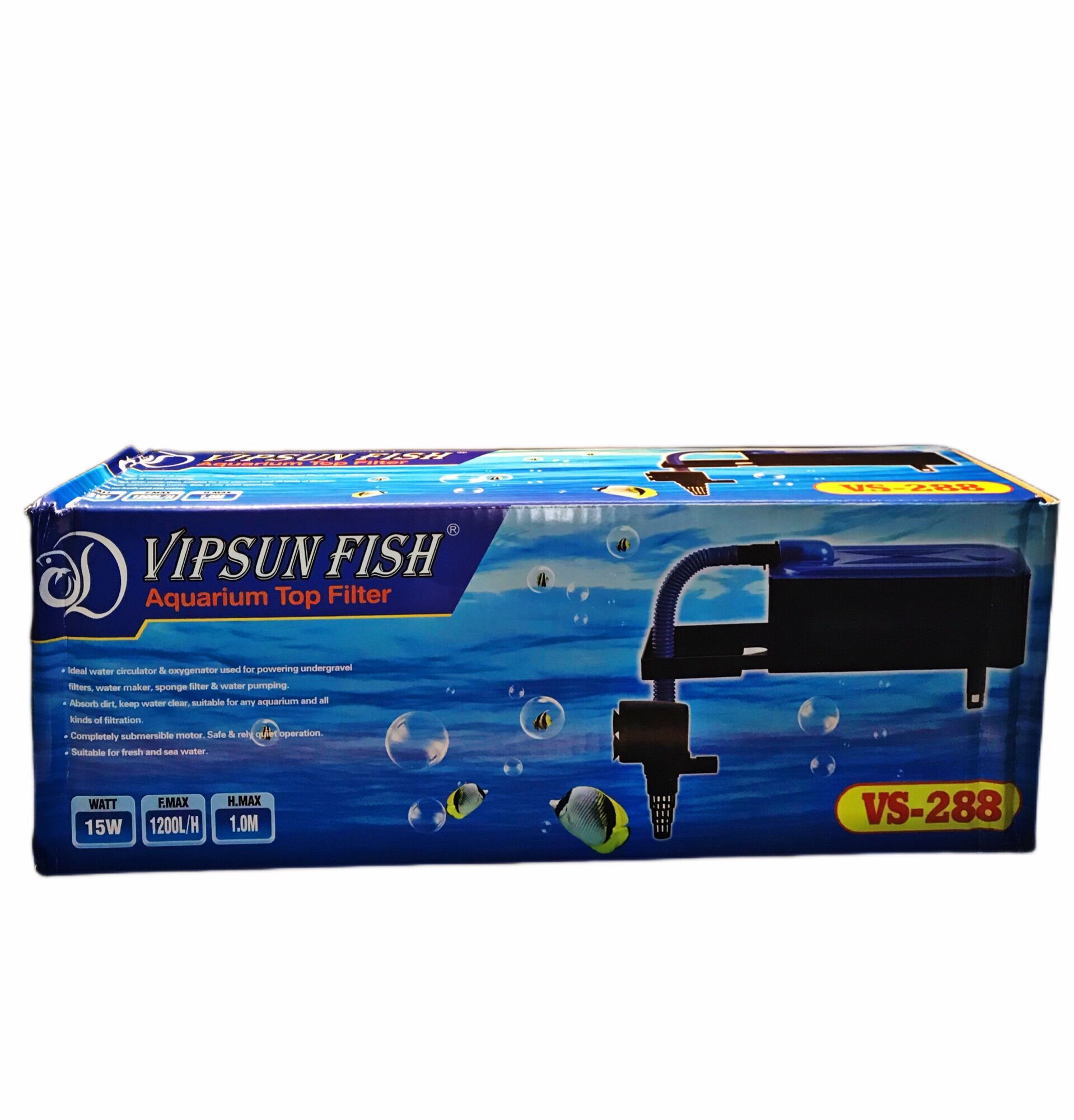 Máy Bơm Lọc Máng Hồ Cá Vipsun VS 188 - 288 - 388