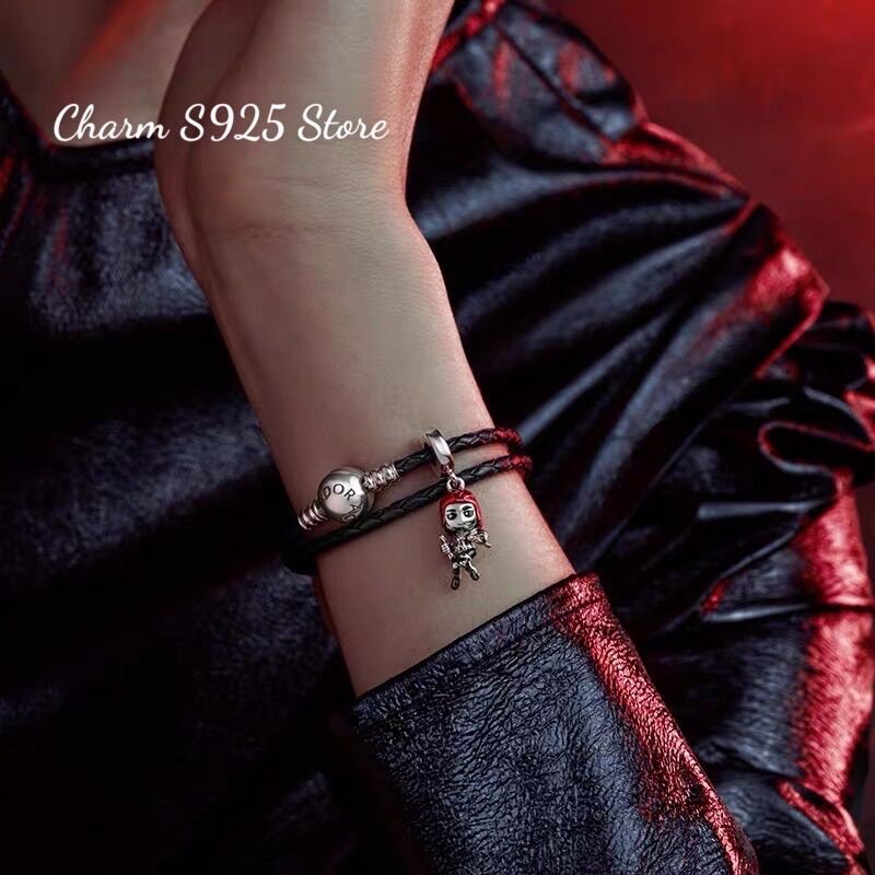 CHARM PAN ALE MARVEL BẠC S925 CAO CẤP