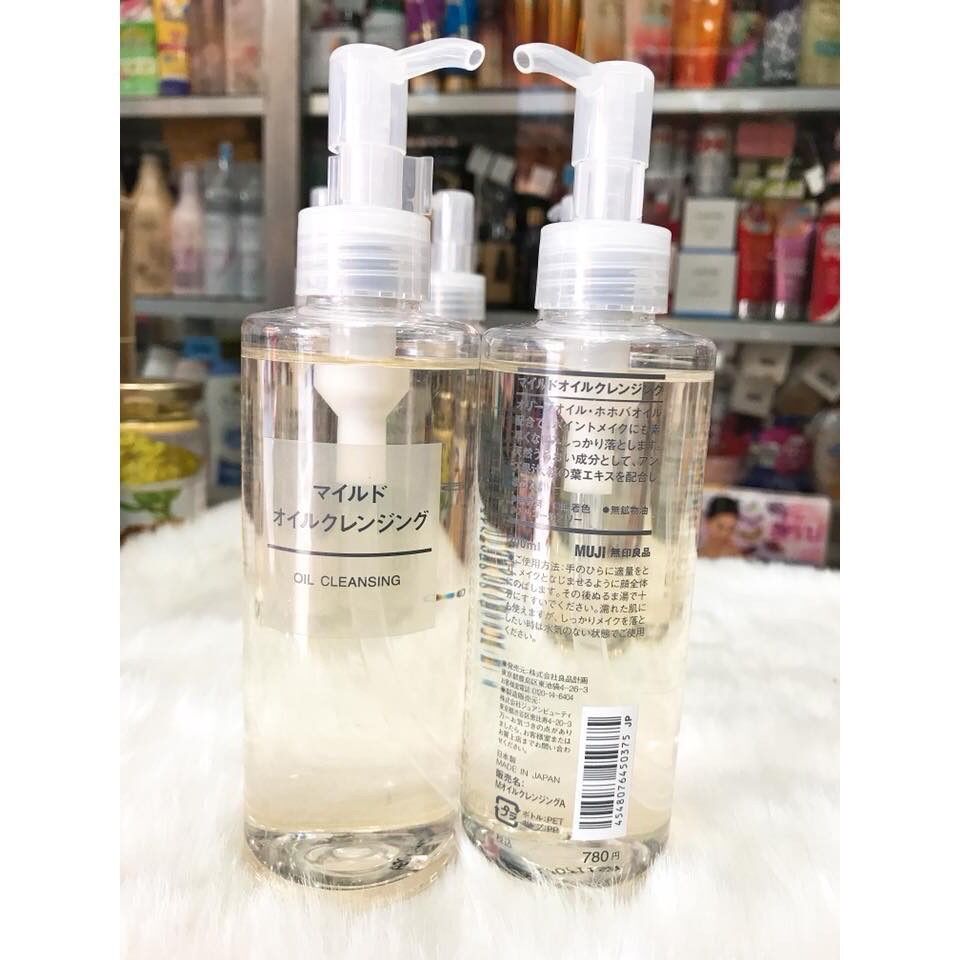 Dầu Tẩy Trang sạch da Muji Oil Cleansing 200ml Nhật bản