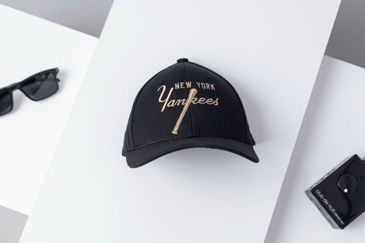 [Nón MBL] YaNKeeS NY đen VNXK hình chụp thực tế