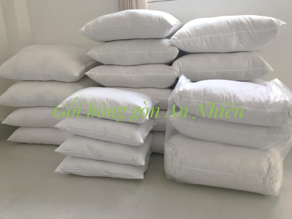 Ruột Gối bông gòn tự nhiên (50x70cm)