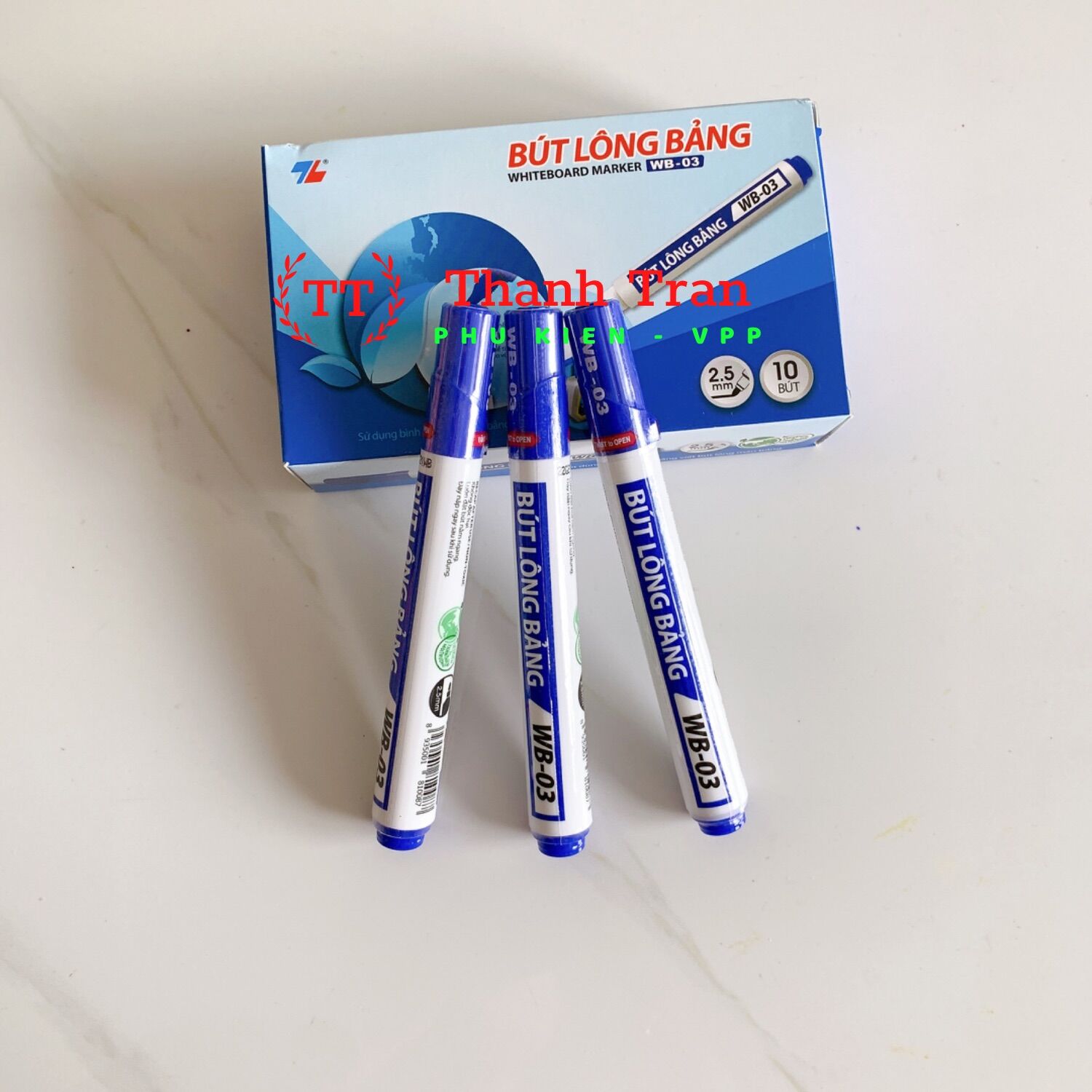 Bút lông bảng WB-03 mực xanh