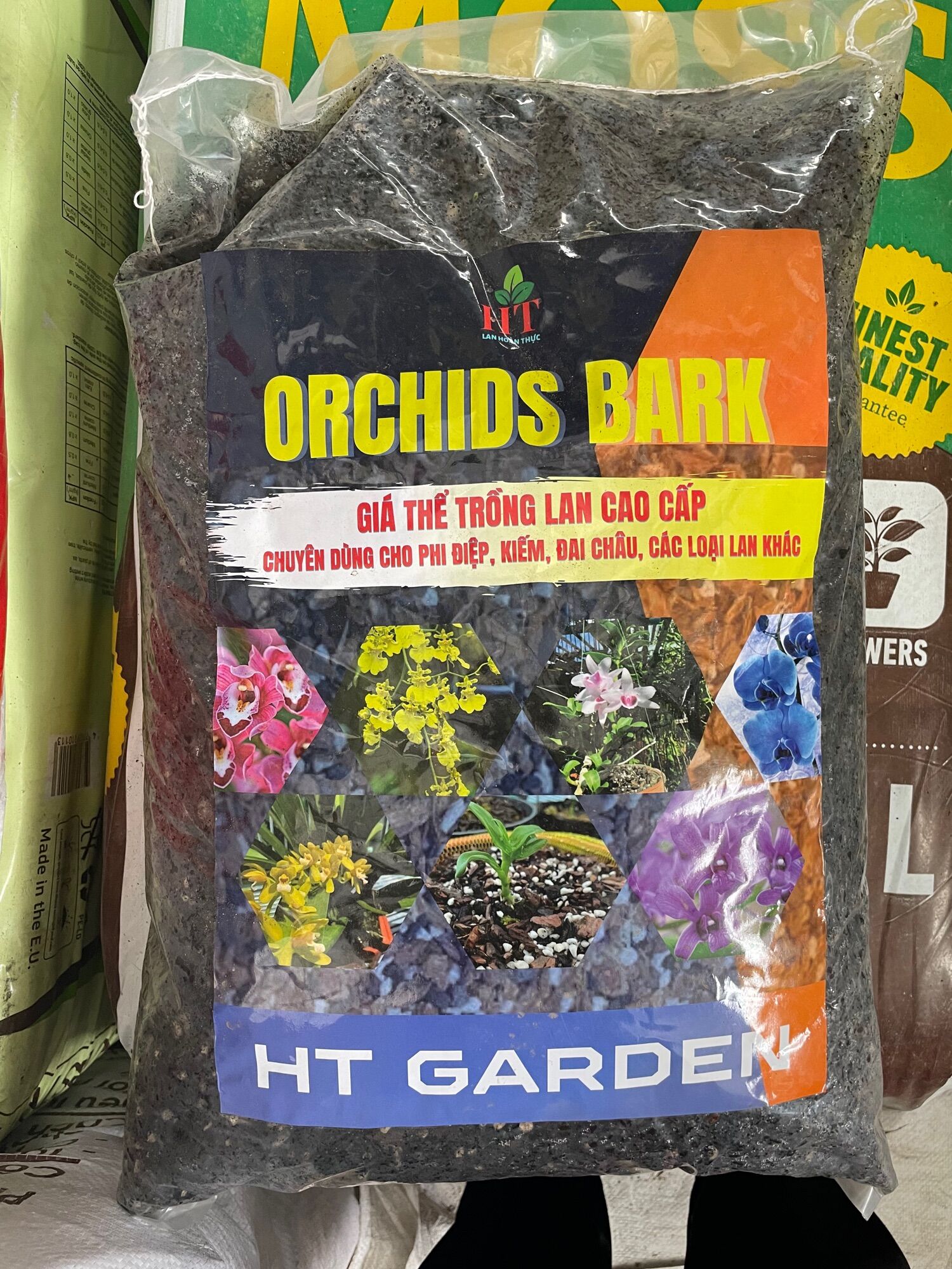 Giá Thể Trồng Địa Lan Và Lan Kiếm (4-5kg)