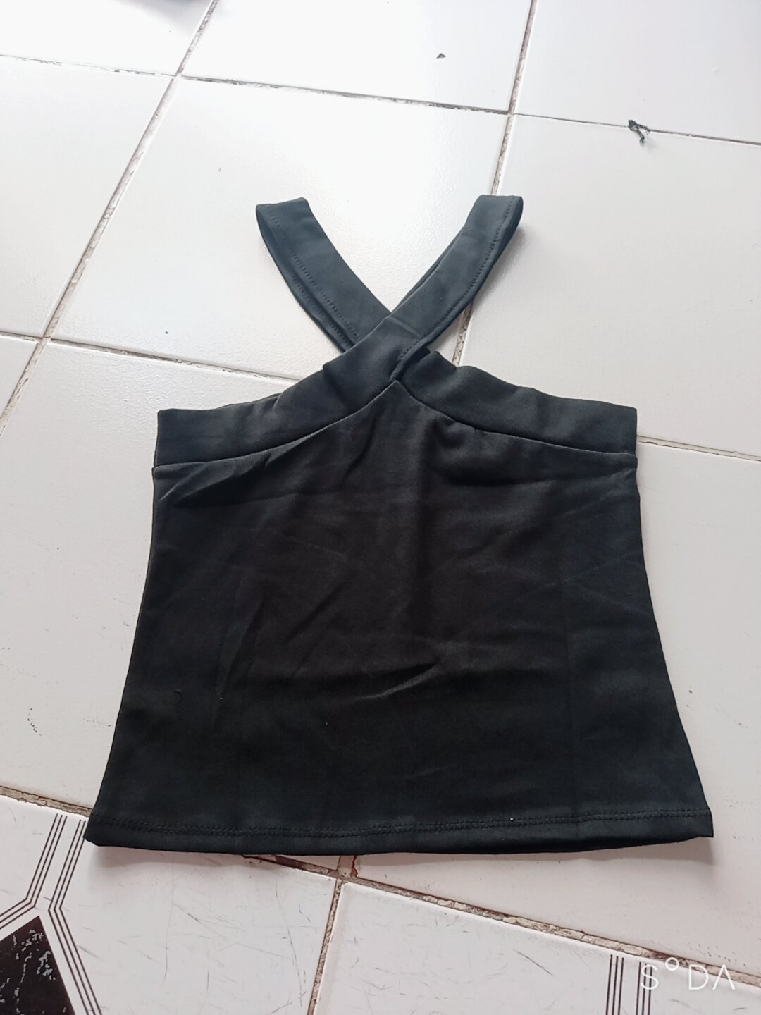 Áo Thun Yếm Chéo Cổ Body