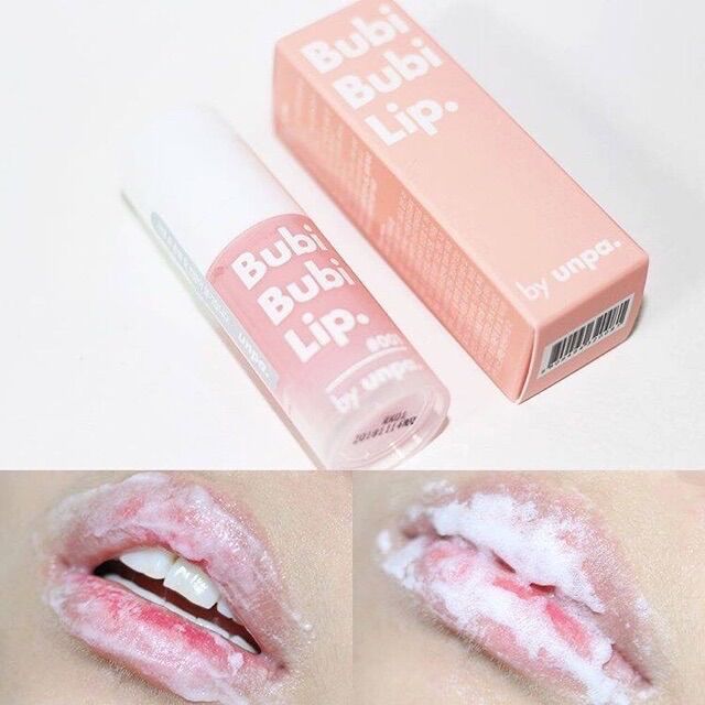 Gel tẩy da chết môi Unpa Bubi Bubi Lip