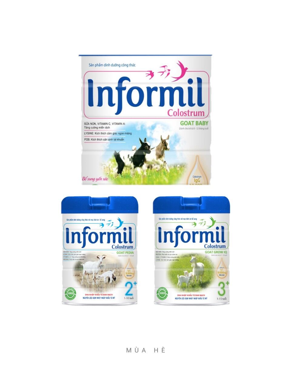 Sữa dê Informil Colostrum Goat lon 900g