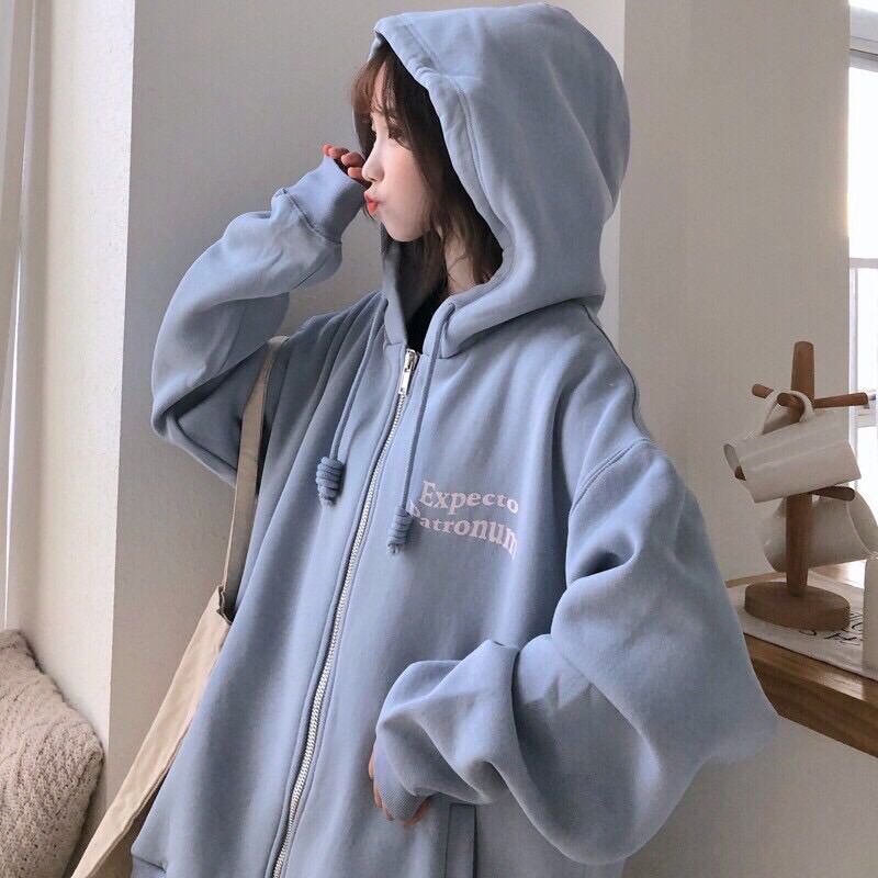 Áo nỉ khoá expector hai dòng nỉ cotton ấm áp