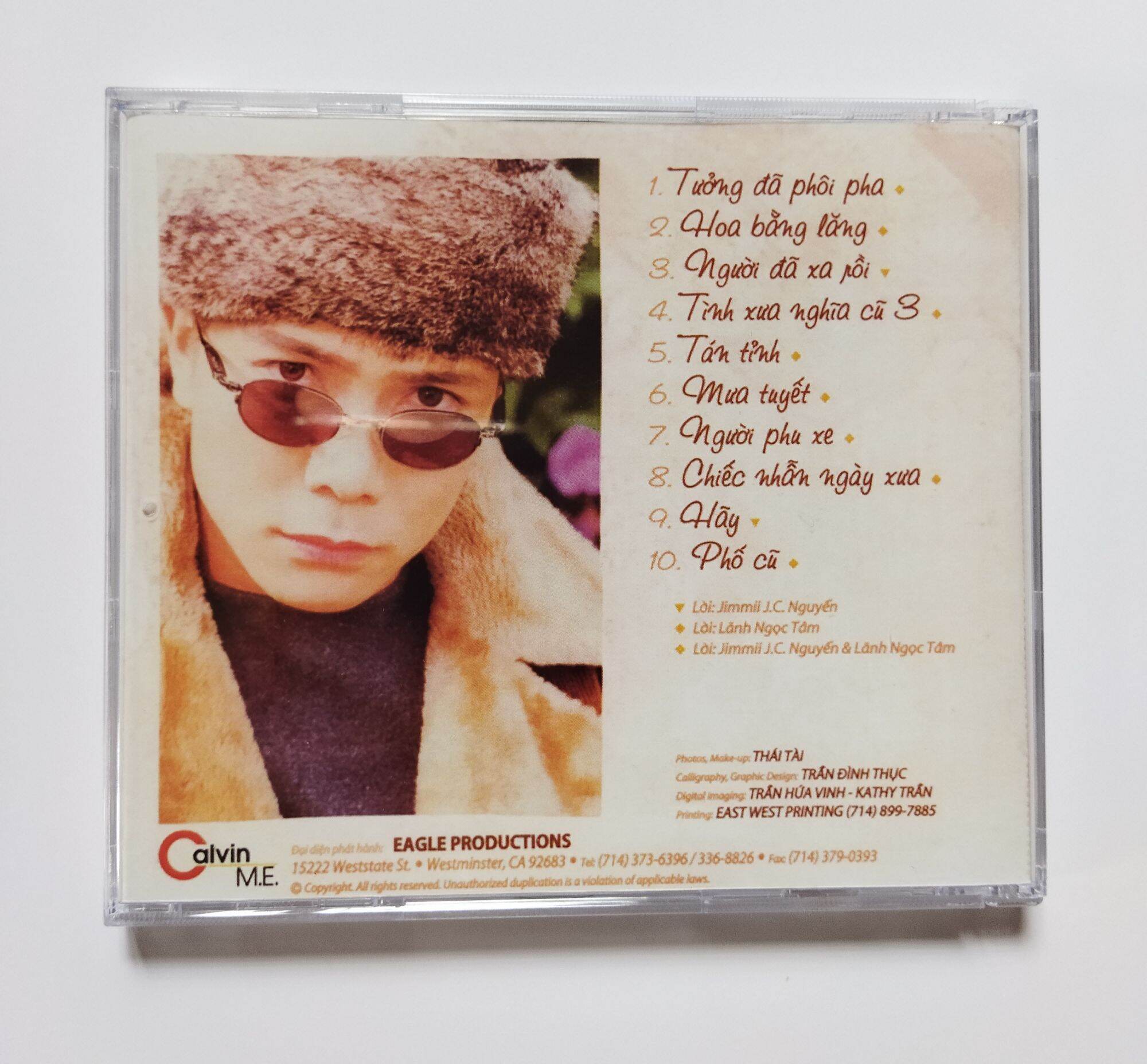 Bộ 4 cd Jimmii Nguyễn phono