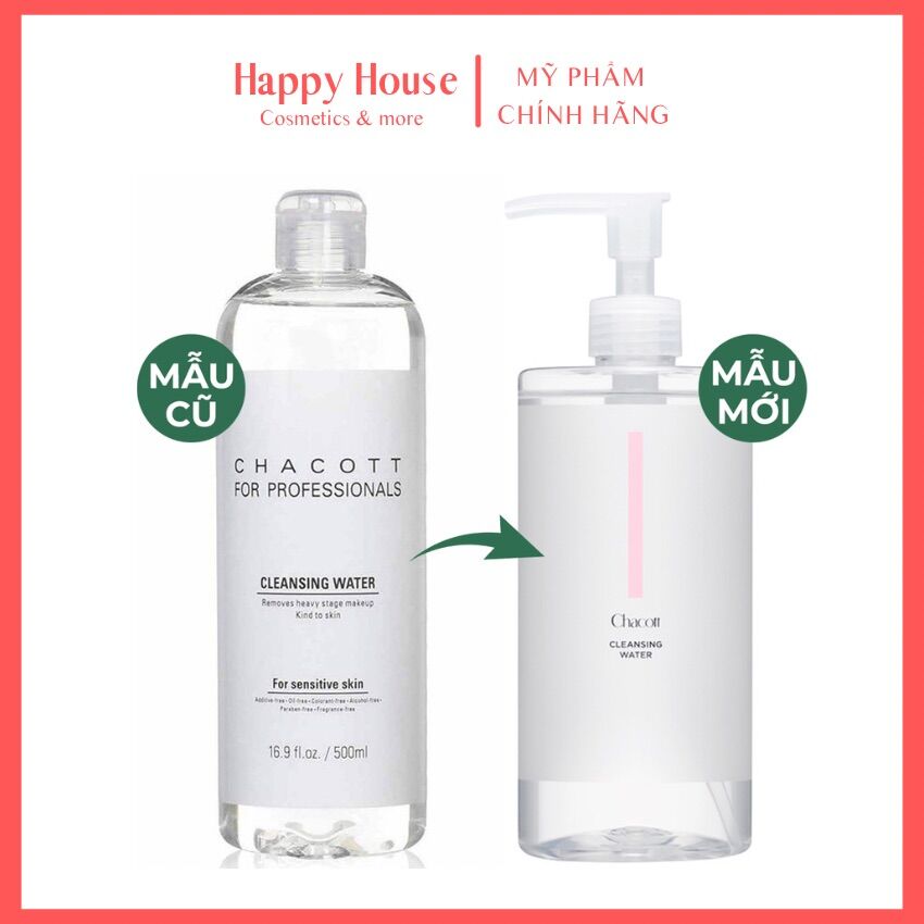 Nước tẩy trang chacott- Happy House