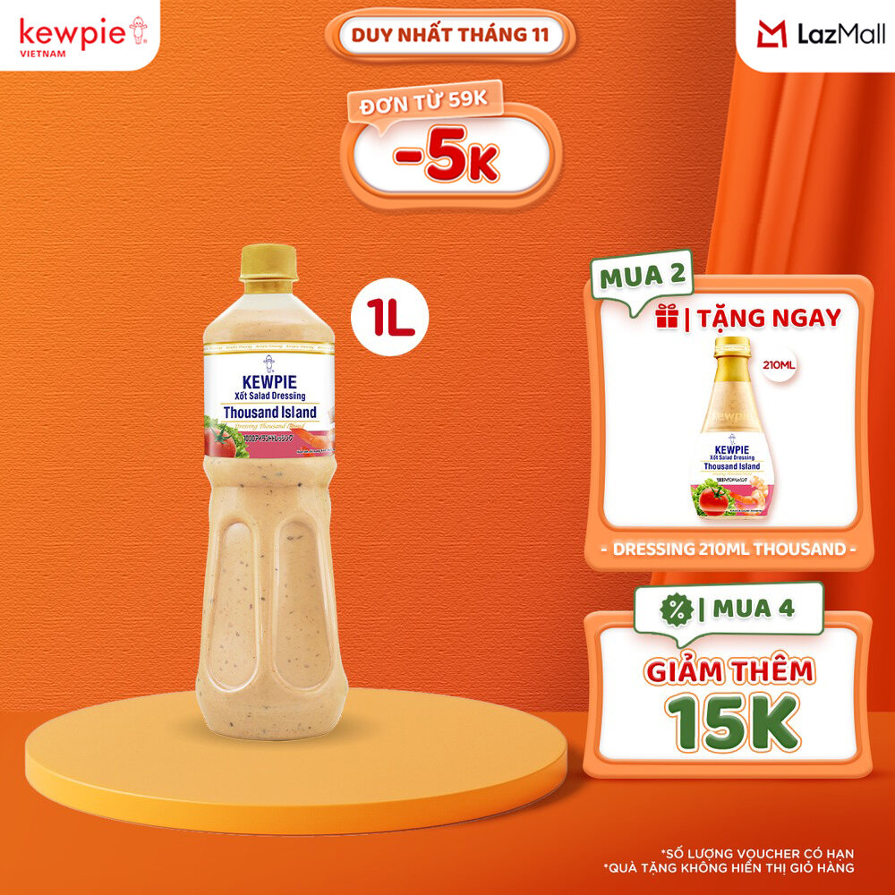 Xốt Salad Dressing Thousand Island Kewpie 1L