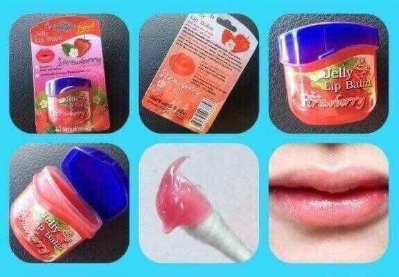 Set 2 hủ son dưỡng môi jelly lip balm thái lan