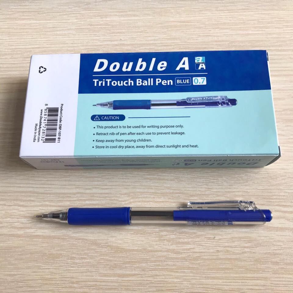 24 cây bút bi xanh Double A