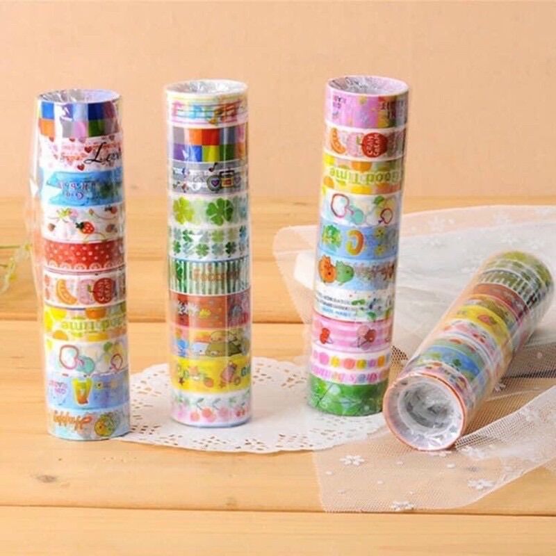 Băng keo hình hoạ tiết dễ thương